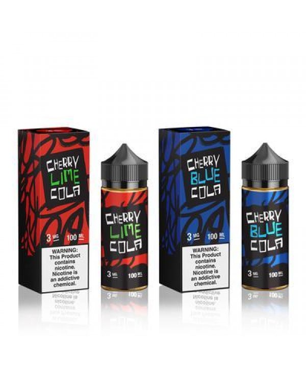 Cherry Blue Cola + Cherry Lime Cola E Liquid Bundl...