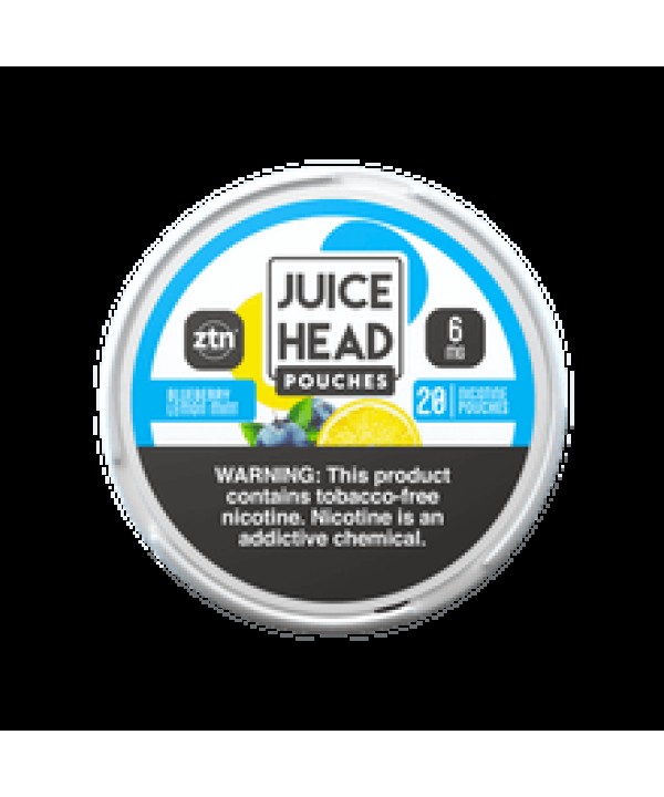 Blueberry Lemon Mint by Juice Head ZTN Pouches | 5-Cans