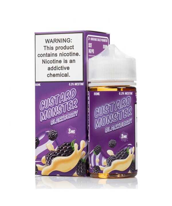 Blackberry By Custard Monster E-Liquid | Flawless ...