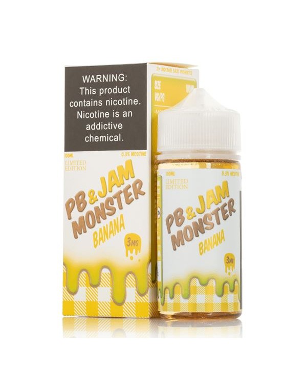 Banana PB&J by Jam Monster E-Liquid | Flawless...