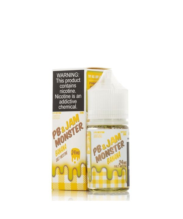 Banana PB & J By Jam Monster Salts E-Liquid | Flawless Vape Shop