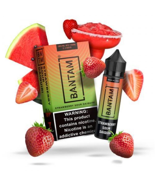 BANTAM | STRAWBERRY SOUR DAIQUIRI 60ML eLiquid