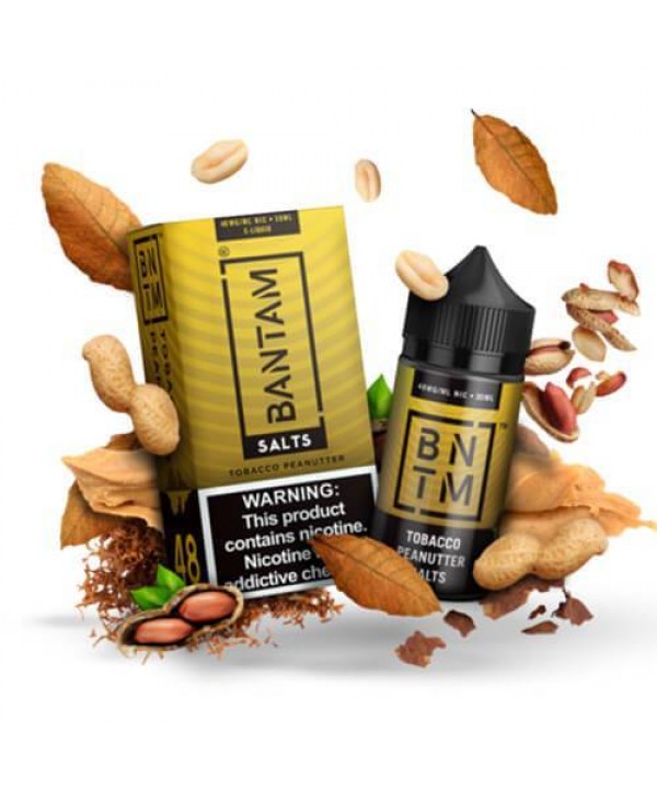 BANTAM SALTS | TOBACCO PEANUTTER 30ML eLiquid