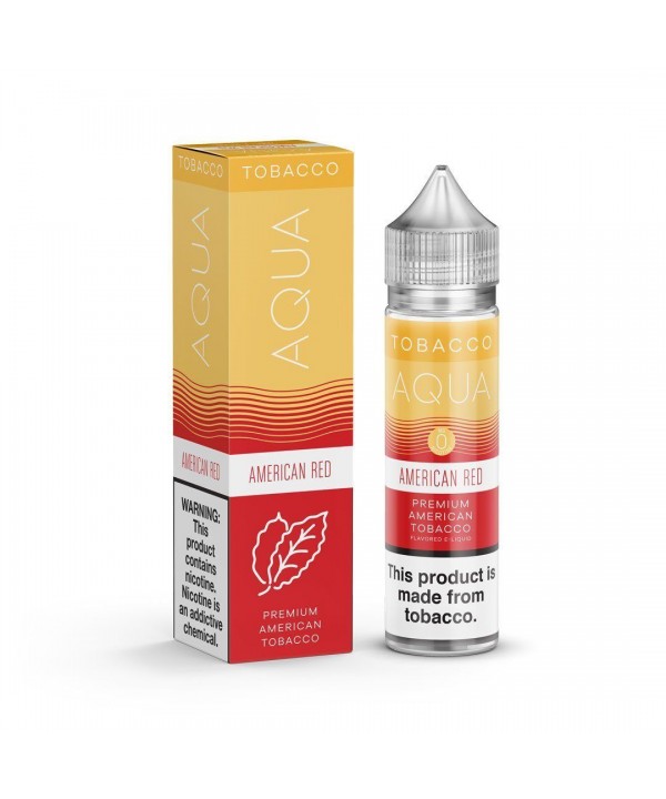 AQUA TOBACCO | American Red 60ML eLiquid