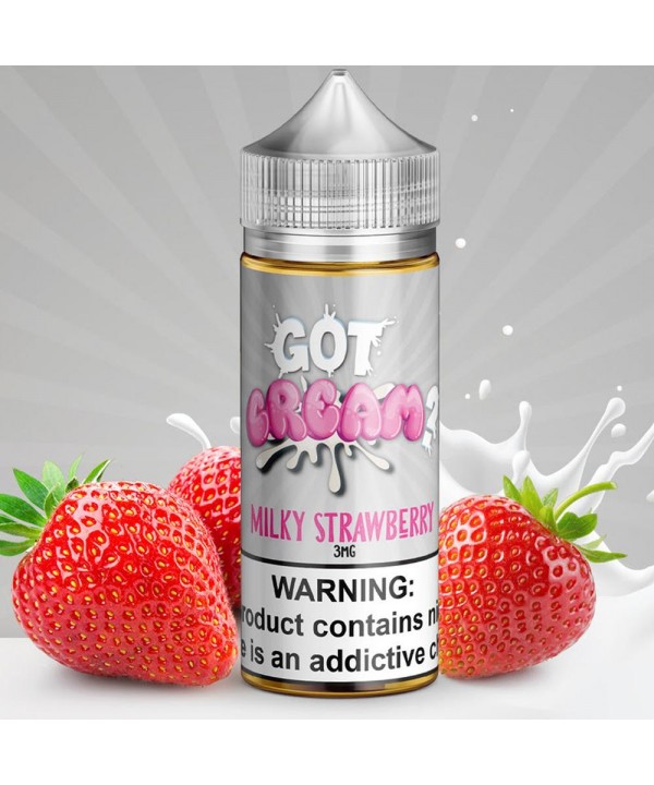 GOT CREAM | Milky Strawberry 100ML eLiquid