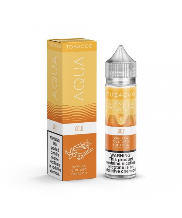 Gold by AQUA Tobacco E-Juice 60ml