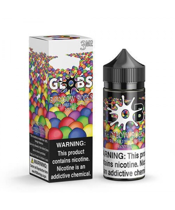GLOBS | Rainbow Rocks 100ML eLiquid GLOBS | Rainbow Rocks 100ML eLiquid