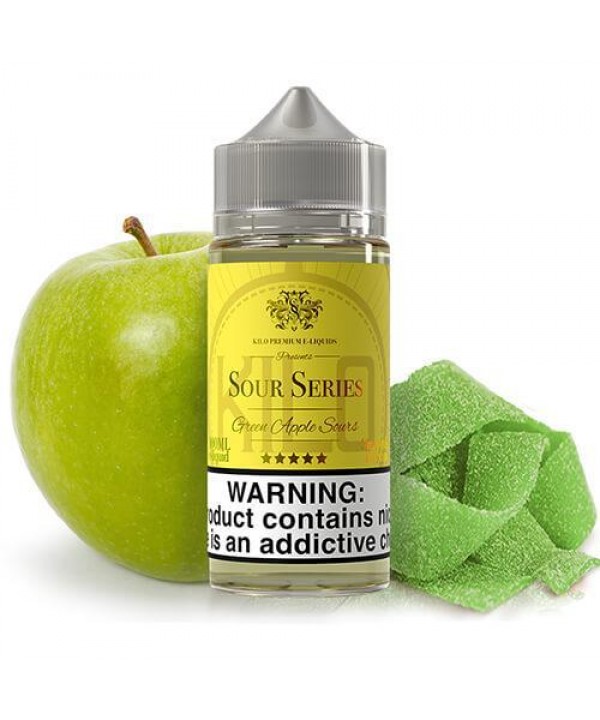 Green Apple Sours by Kilo Sour Series 100ml