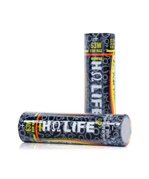 Hohm Tech Hohm Life 18650 Battery | 3015mAh | 22.1A | 2-Pack | Flawless Vape Shop