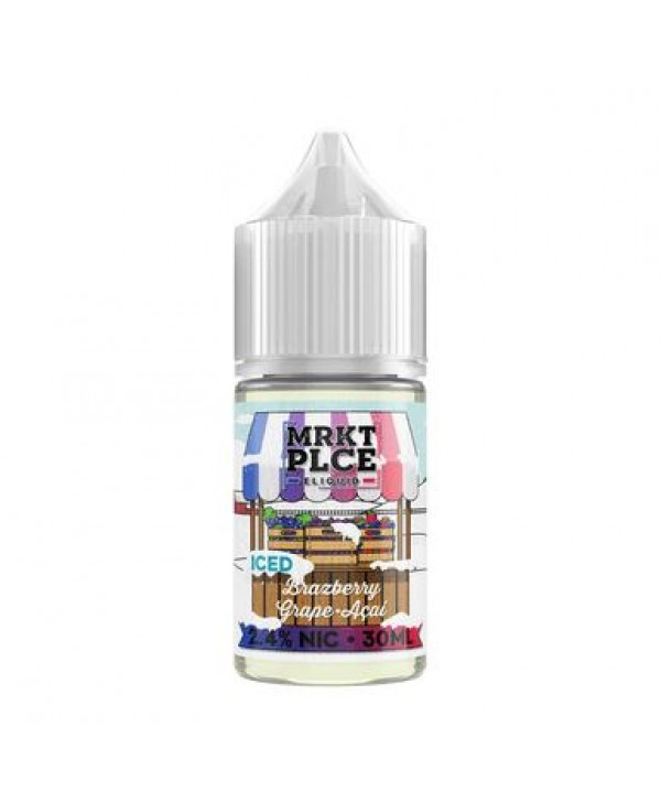 Iced Brazberry Grape Acai by MRKT PLCE salts 30ML