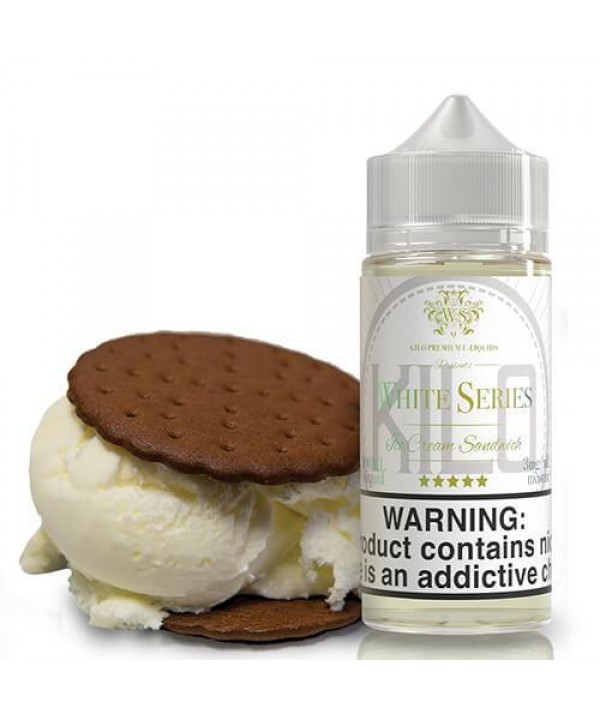 Ice Cream Sandwich by Kilo White Series 100ml