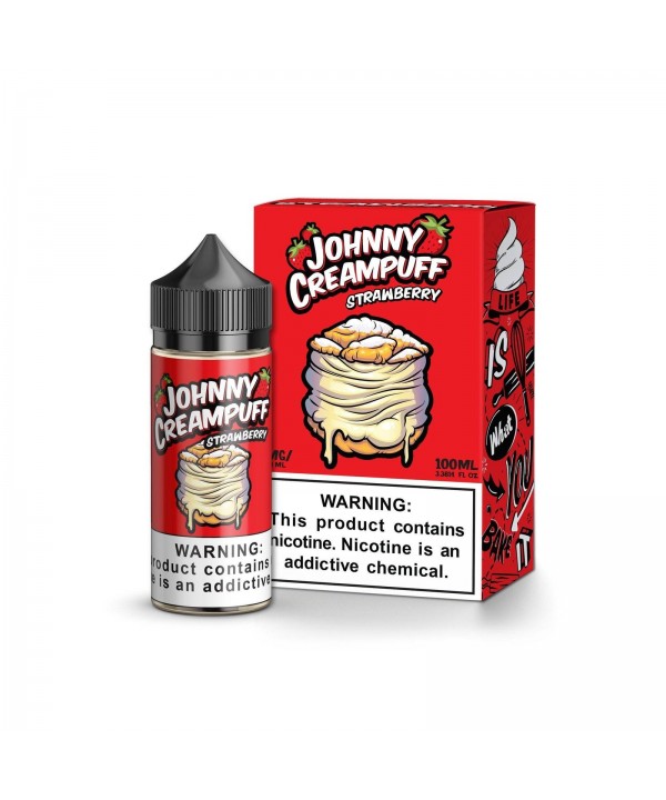 JOHNNY CREAMPUFF | Strawberry 100ML eLiquid