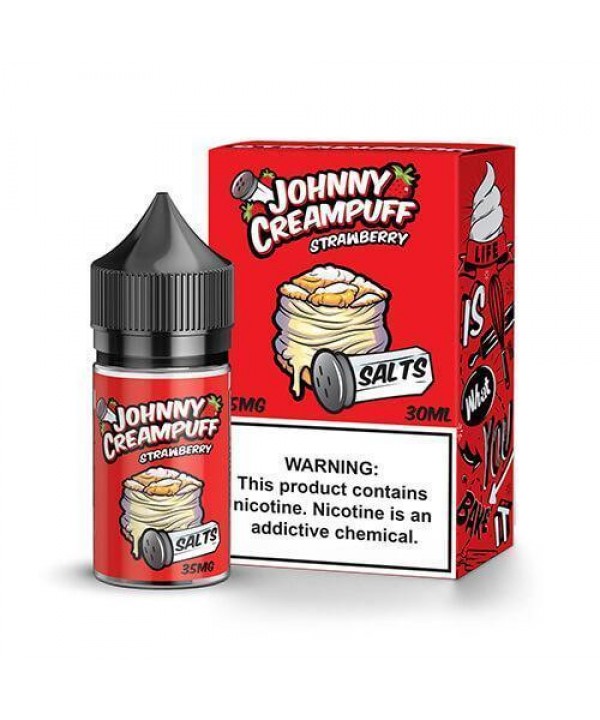 JOHNNY CREAMPUFF SALTS | Strawberry 30ML eLiquid