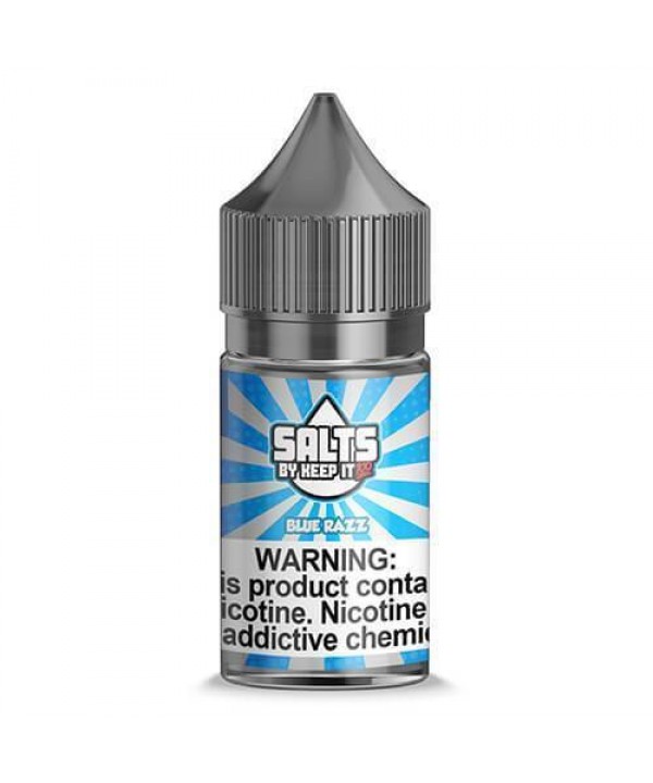 KEEP IT 100 SALTS | Blue Razz 30ML eLiquid