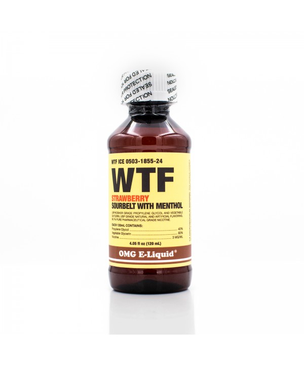 KILO OMG SERIES | WTF ICE Strawberry Sour Belt 120ML eLiquid