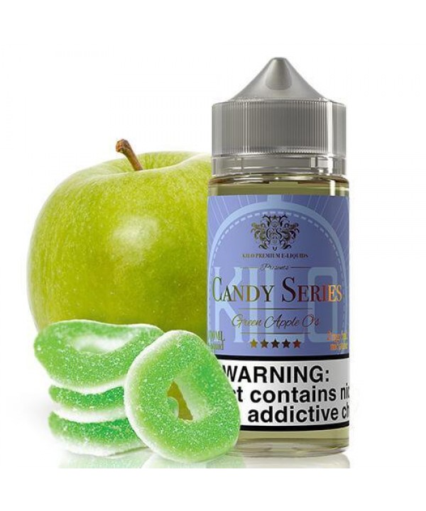 KILO CANDY SERIES | Green Apple O's 100ML eLiquid