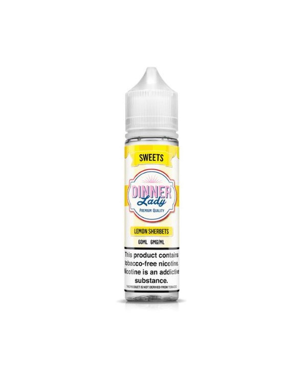 Lemon Sherbets by Dinner Lady Synthetic Series E-Liquid