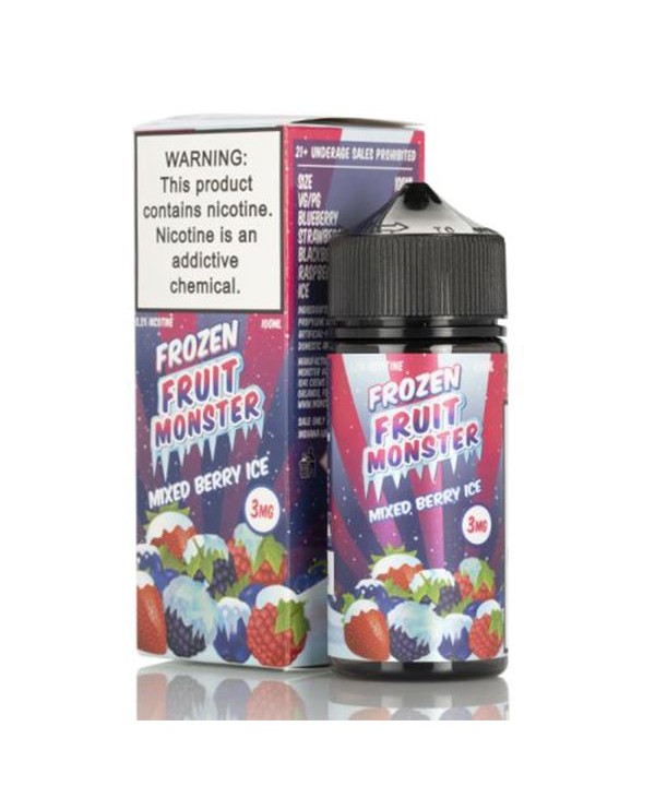 Mixed Berry Ice By Frozen Fruit Monster E-Liquid | Flawless Vape Shop