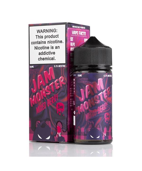 Mixed Berry by Jam Monster E-Liquid  | Flawless Va...