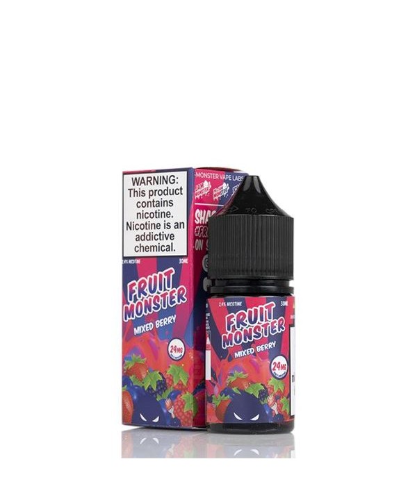 Mixed Berry By Fruit Monster Salts E-Liquid | Flaw...
