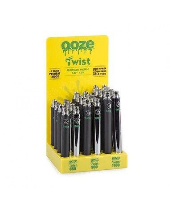 Ooze Twist Battery Display | 24ct.