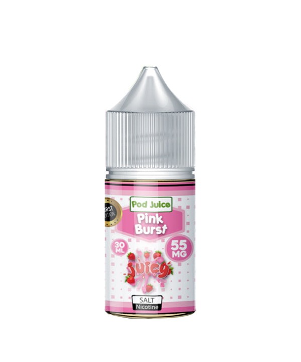 Pink Burst Salt by Pod Juice E-Liquid | 30mL