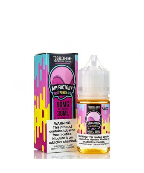 Pink Punch Ice by Air Factory Salt Tobacco-Free Nicotine Nicotine E-Liquid