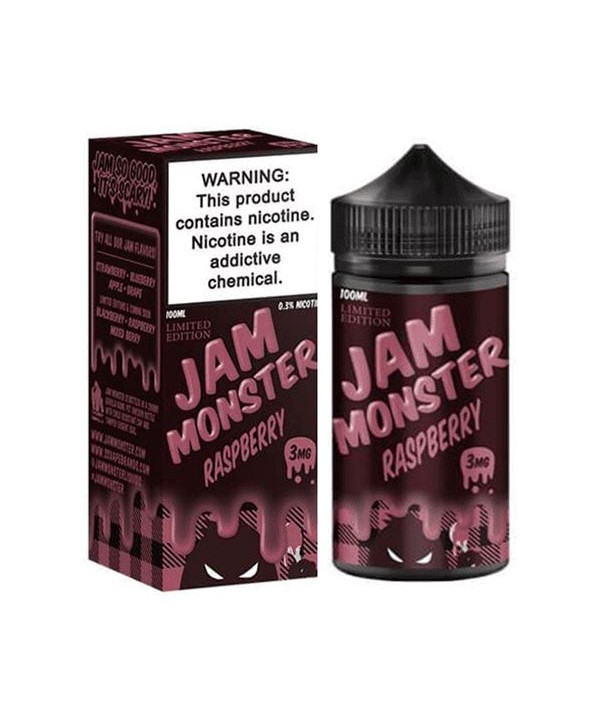 Raspberry by Jam Monster E-Liquid | Flawless Vape Shop