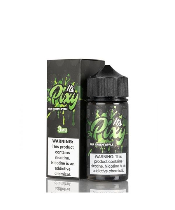 Sour Green Apple by It's Pixy E-Liquid 100ml