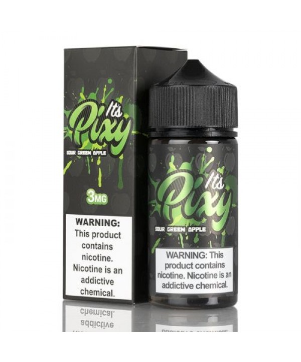 Sour Green Apple by It's Pixy E-Liquid 100ml