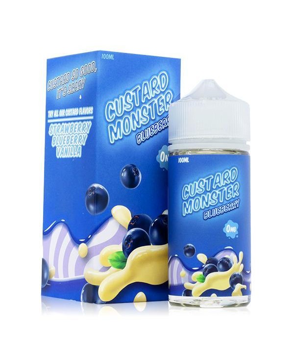 Blueberry Custard by Custard Monster 100ml