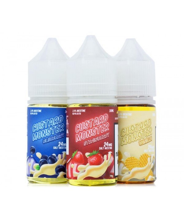 Blueberry Custard by Custard Monster Salts 30ml