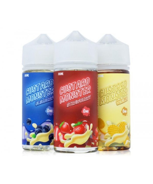 Blueberry Custard by Custard Monster 100ml