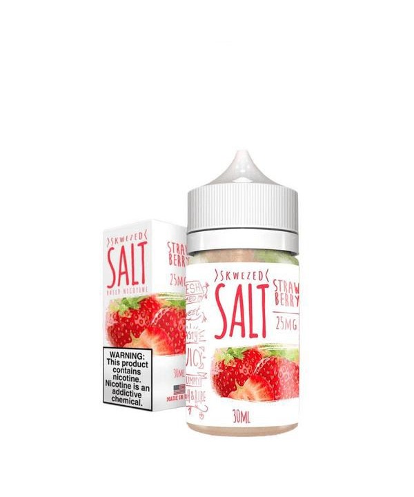 Strawberry By Skwezed Salt E-Liquid | Flawless Vap...