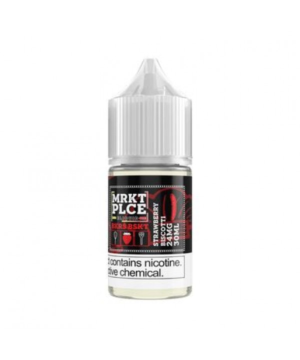 Strawberry Biscotti by MRKT PLCE salts 30ML