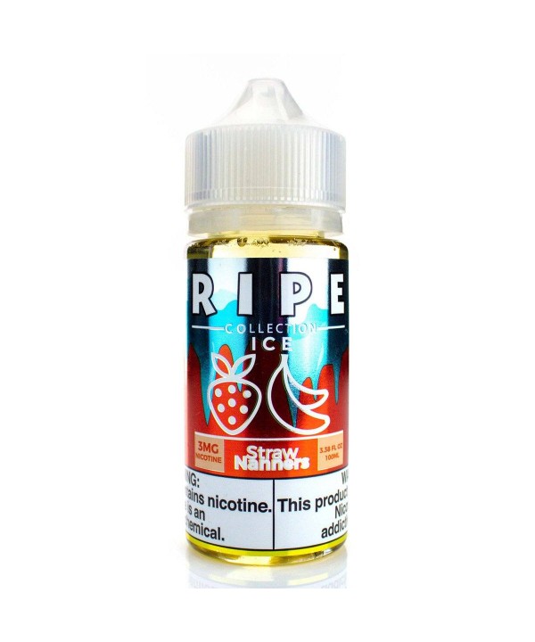 Straw Nanners On ICE by Ripe Collection 100ml