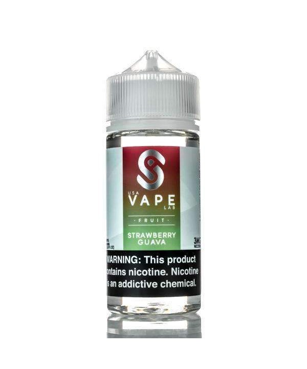 Strawberry Guava by USA Vape Lab E-Liquid 100ml