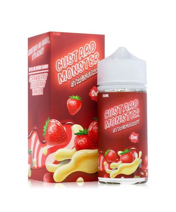 Strawberry Custard by Custard Monster 100ml