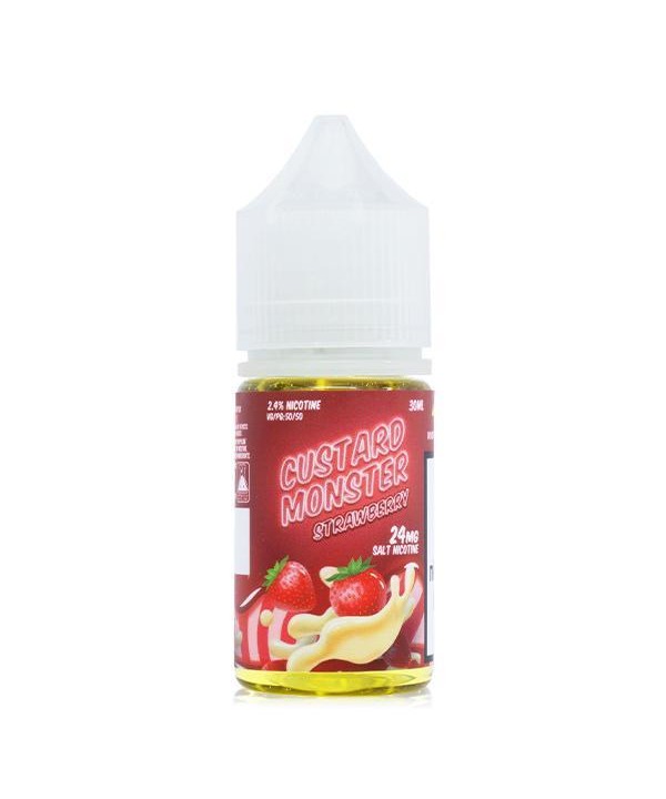 Strawberry Custard by Custard Monster Salts 30ml