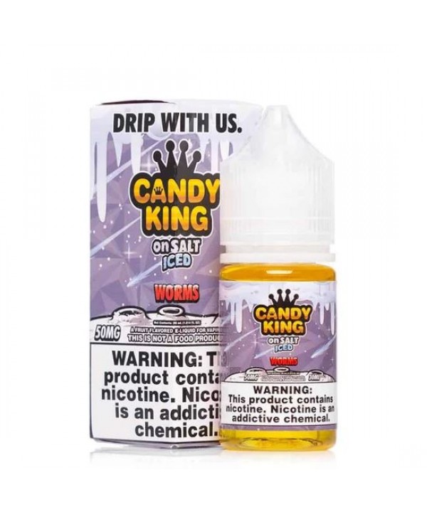 Sour Worms by Candy King On ICE Salt 30ml