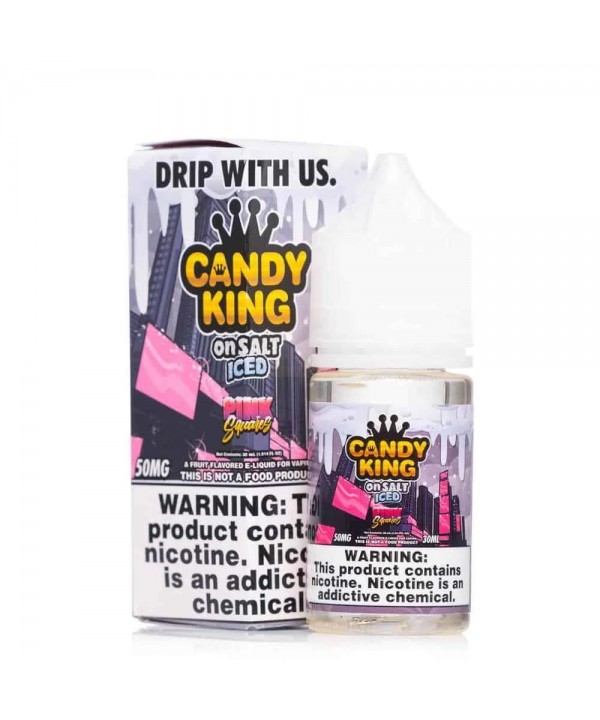 Pink Squares by Candy King On ICE Salt 30ml