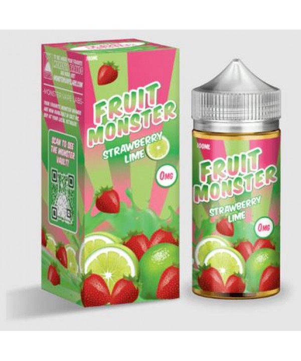 Strawberry Lime by Jam Monster Series E-Liquid