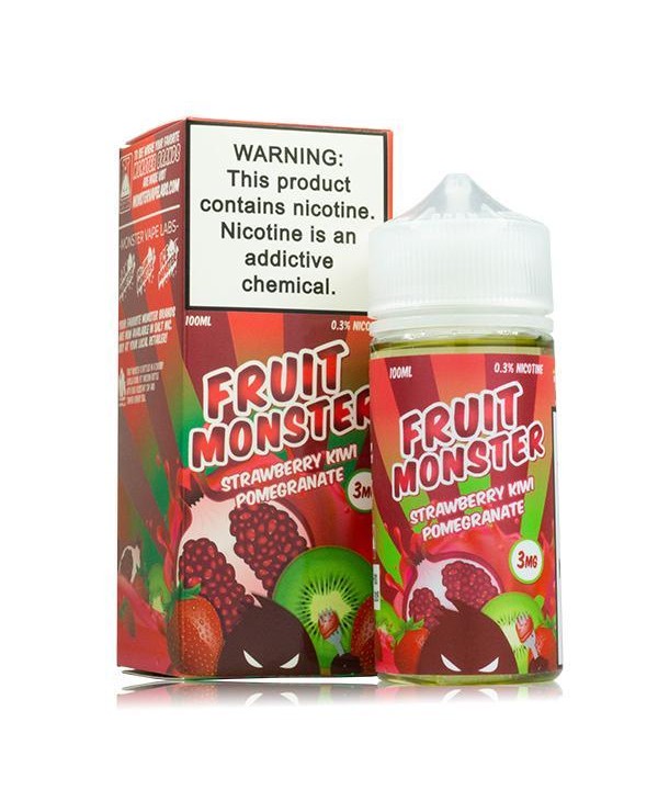 Strawberry Kiwi Pomegranate by Fruit Monster 100ml