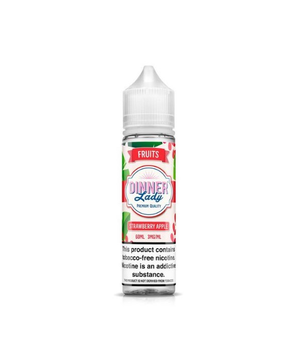 Strawberry Macaroon by Dinner Lady Synthetic Series E-Liquid