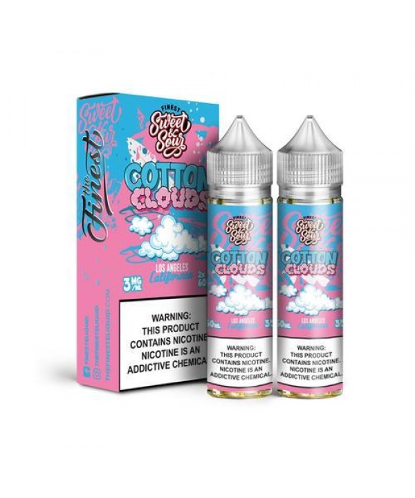 Cotton Clouds by Finest Sweet & Sour 120ml