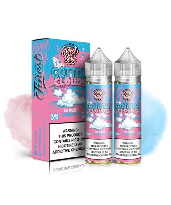 Cotton Clouds by Finest Sweet & Sour 120ml