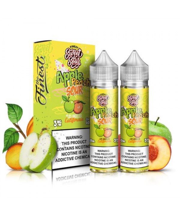 Apple Peach Sour by Finest Sweet & Sour 120ml