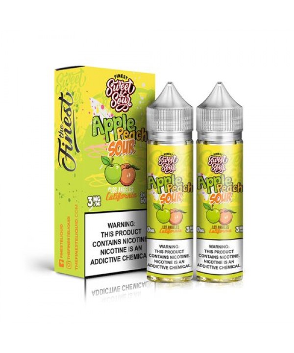 Apple Peach Sour by Finest Sweet & Sour 120ml