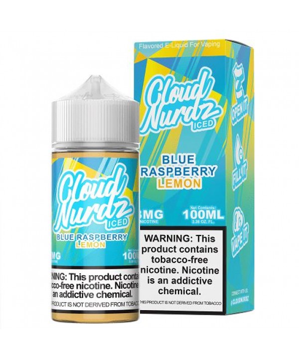 Blue Raspberry Lemon Iced by Cloud Nurdz TFN 100ml