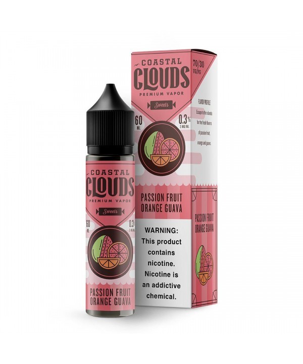 Passion Fruit Orange Guava by Coastal Clouds 60ml